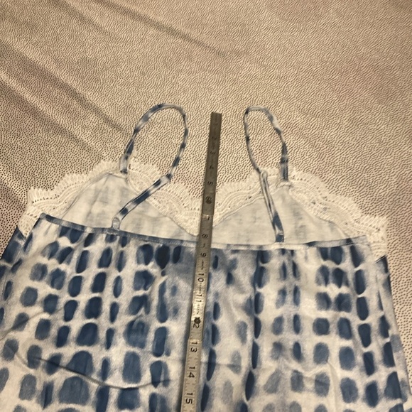 Tie Dye Contrast Lace Cami Top size M new without tag - Picture 12 of 14